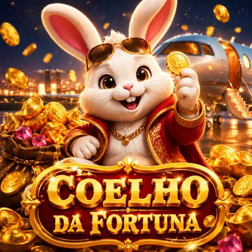 Fortune Rabbit: coelho da fortuna com moedas de ouro